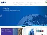 KPMG Website Screenshot