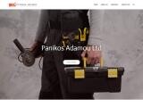 Panikos Adamou Website Screenshot
