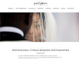 Paul Jones Photographer Website Screenshot