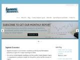 Sapienta Economics Ltd Website Screenshot