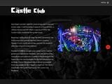 The Castle Club Website Screenshot