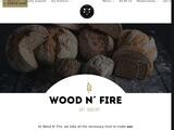Wood N Fire Bakery Website Screenshot