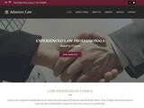 Adamou Law Website Screenshot