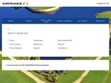 Air France Website Screenshot