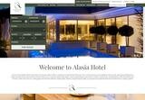 Alasia Hotel Website Screenshot