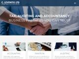 C. Leventis Ltd Website Screenshot