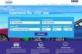 Cosmos Car Rental Website Screenshot