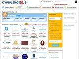 Cyprus Hotels Website Screenshot