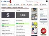 Cyprus TV Website Screenshot