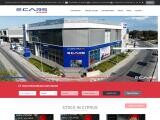e-Cars Auto Sales Cyprus Website Screenshot