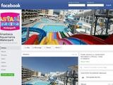 Anastasia Aquamania Waterpark Website Screenshot