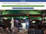 Footloose Website Screenshot