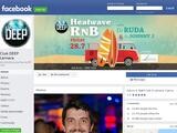 Club DEEP Website Screenshot