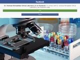 Andreas Michaelides Clinical Laboratory Website Screenshot