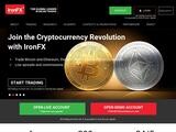 IronFx Website Screenshot