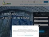 Liteforex Website Screenshot