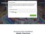 Online Solutions Website Screenshot