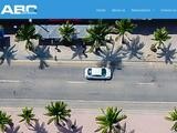 ABC Car Rental Website Screenshot