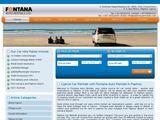 Fontana Auto Rentals Website Screenshot
