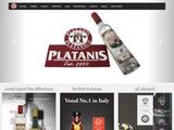 Platanico Wines Website Screenshot