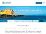 Tsokkos Sun Garden Apartments Website Screenshot